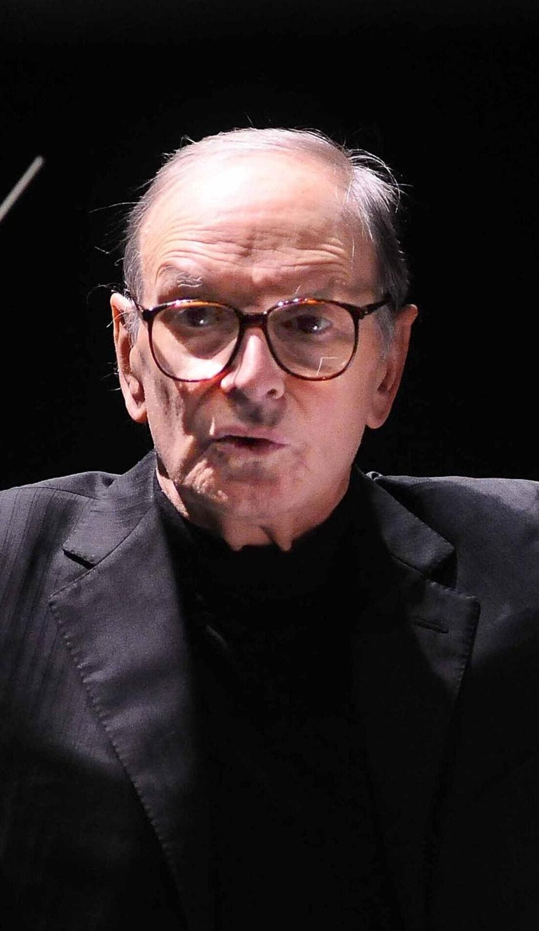 Ennio Morricone promotional image for upcoming events and ticket sales