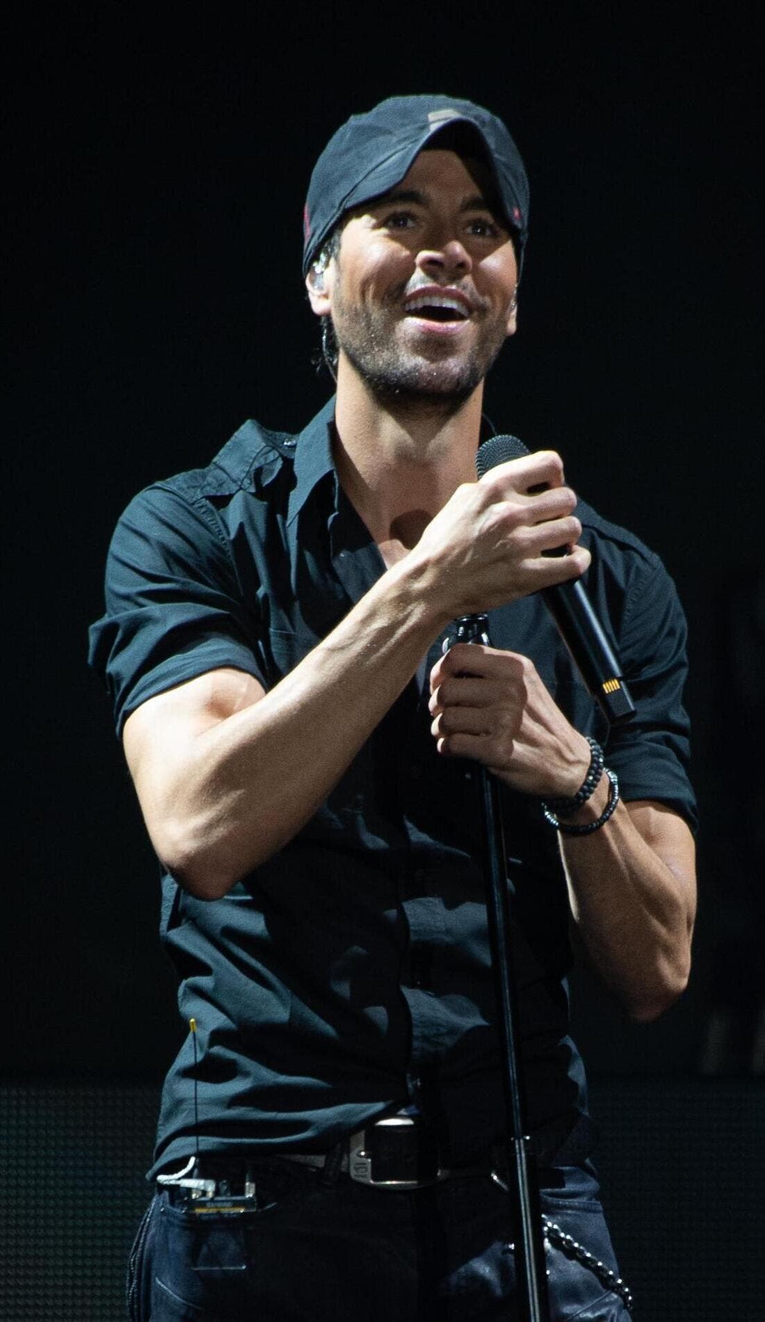 Enrique Iglesias promotional image for upcoming events and ticket sales