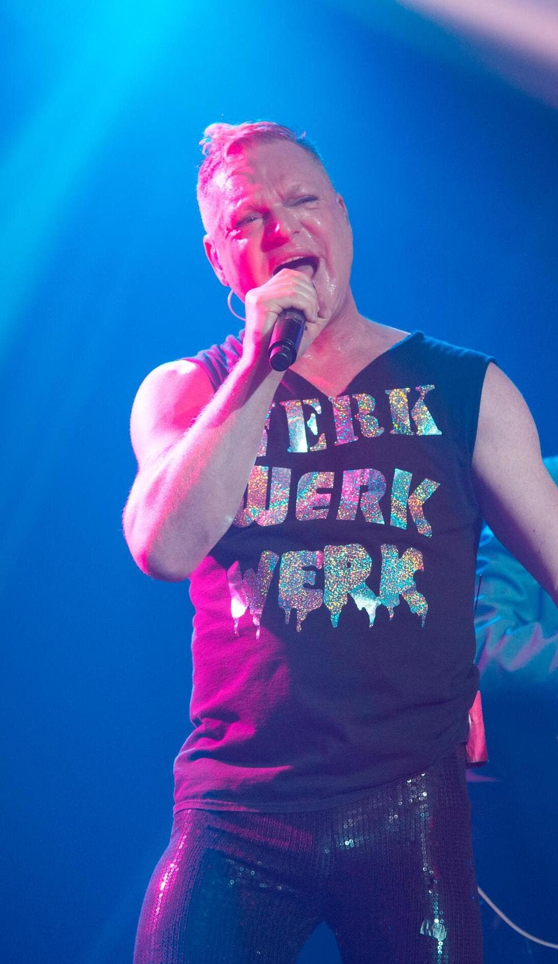 Erasure promotional image for upcoming events and ticket sales