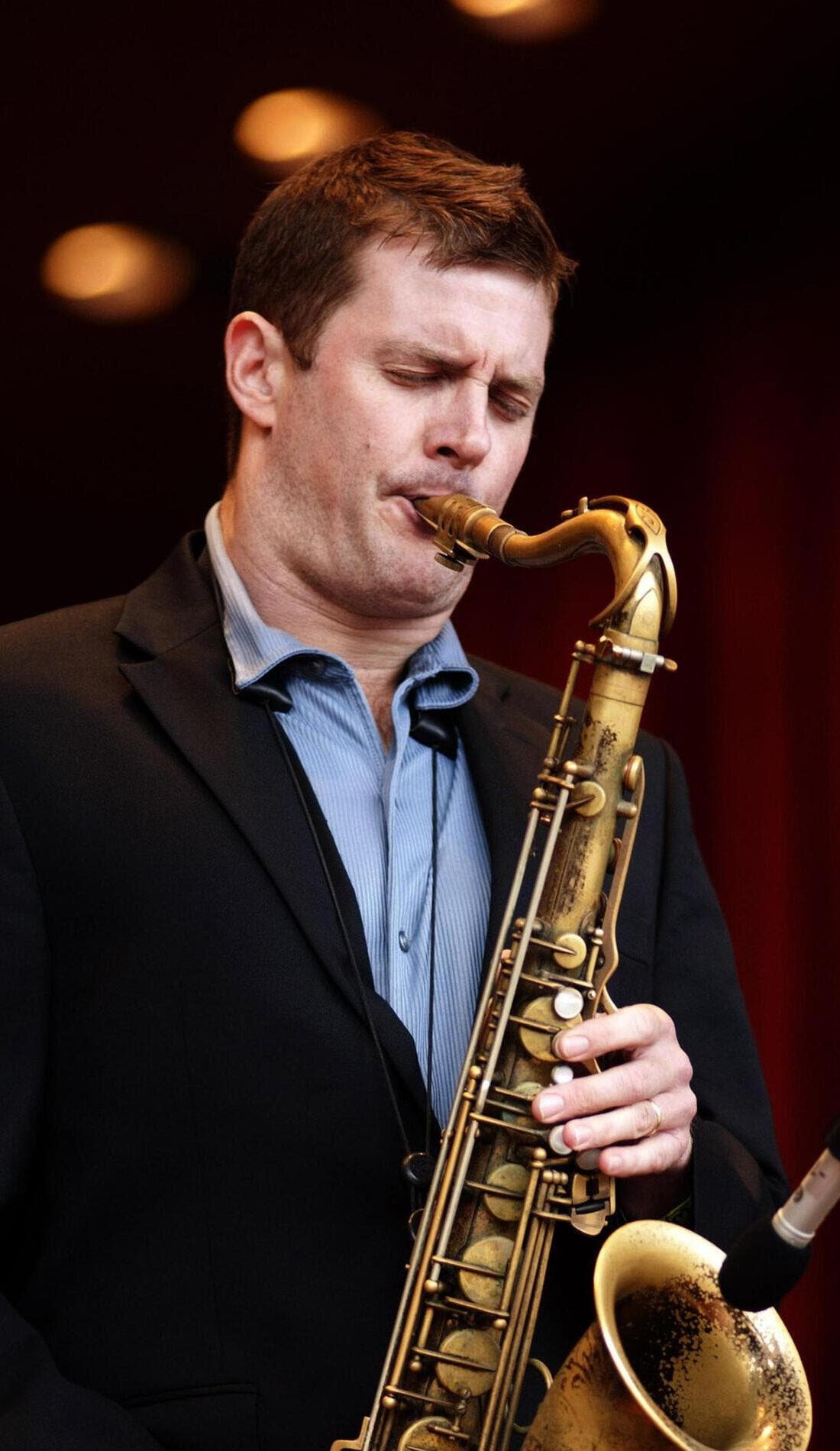 Eric Alexander promotional image for upcoming events and ticket sales