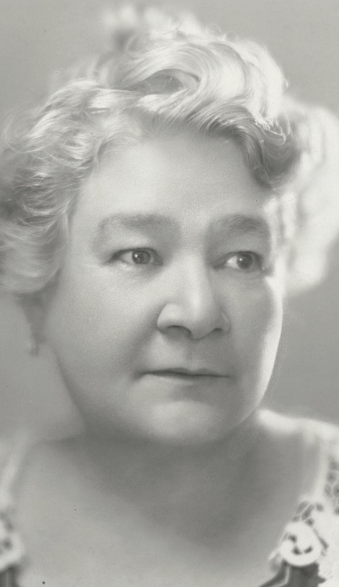 Ernestine Schumann-Heink promotional image for upcoming events and ticket sales