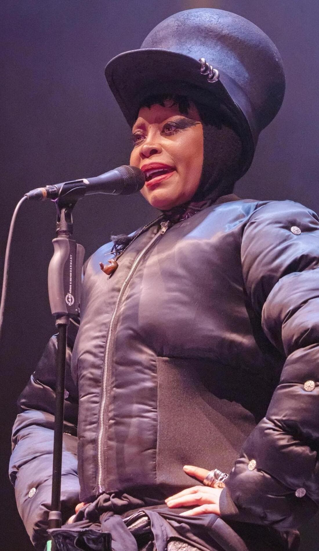 Erykah Badu promotional image for upcoming events and ticket sales