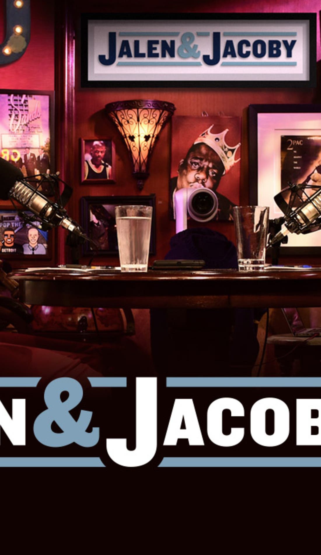 ESPN - Jalen and Jacoby Live Podcast promotional image for upcoming events and ticket sales