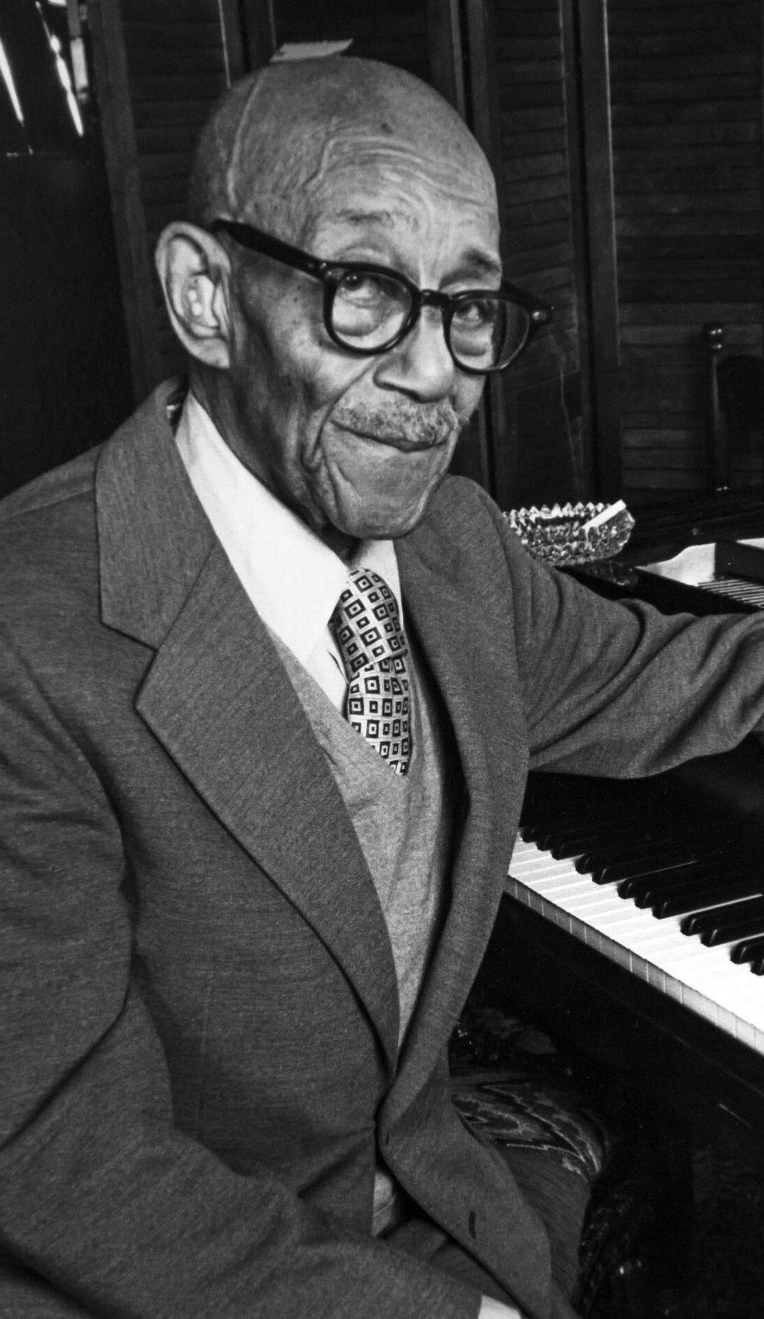 Eubie Blake promotional image for upcoming events and ticket sales