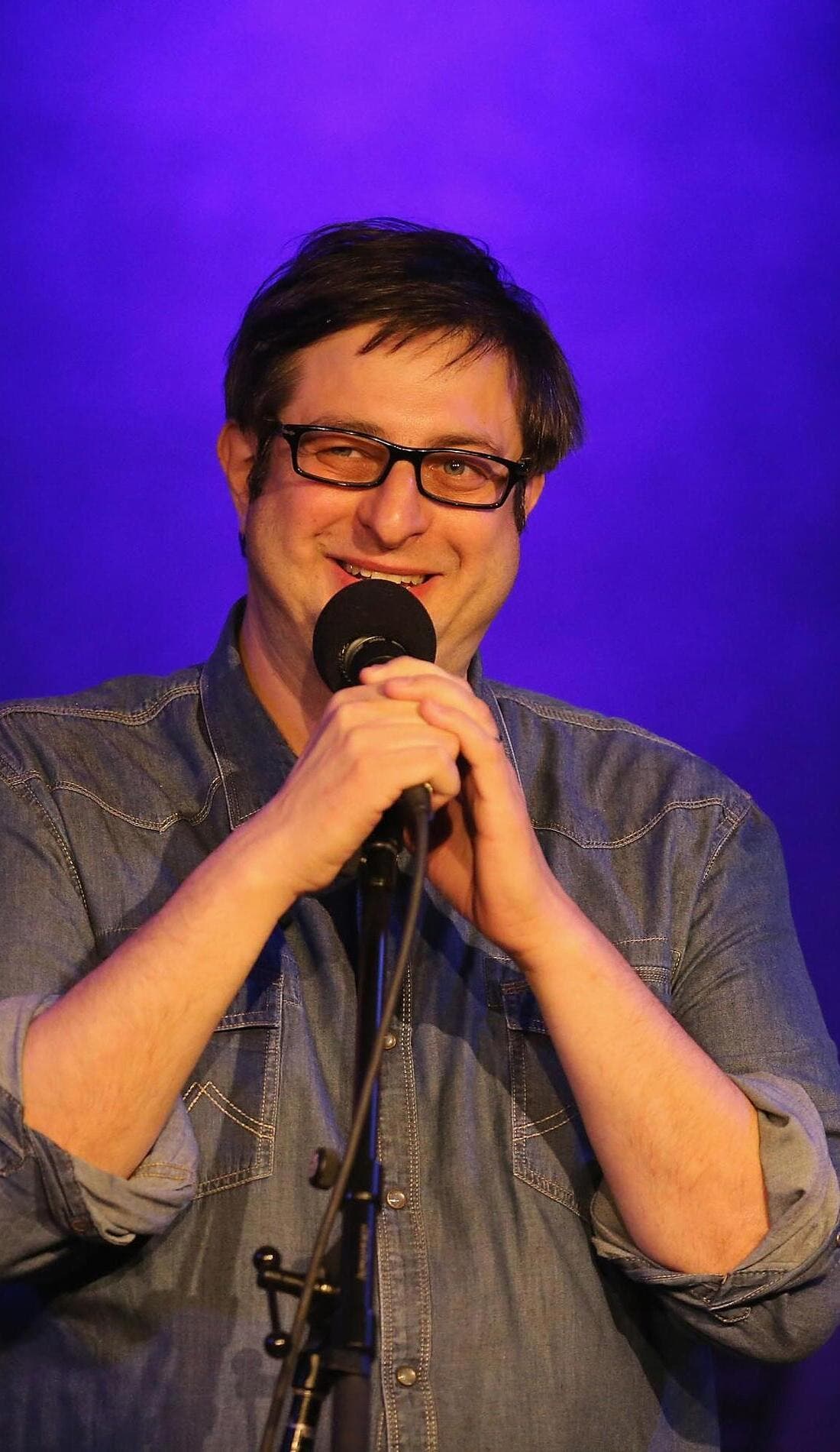 Eugene Mirman promotional image for upcoming events and ticket sales