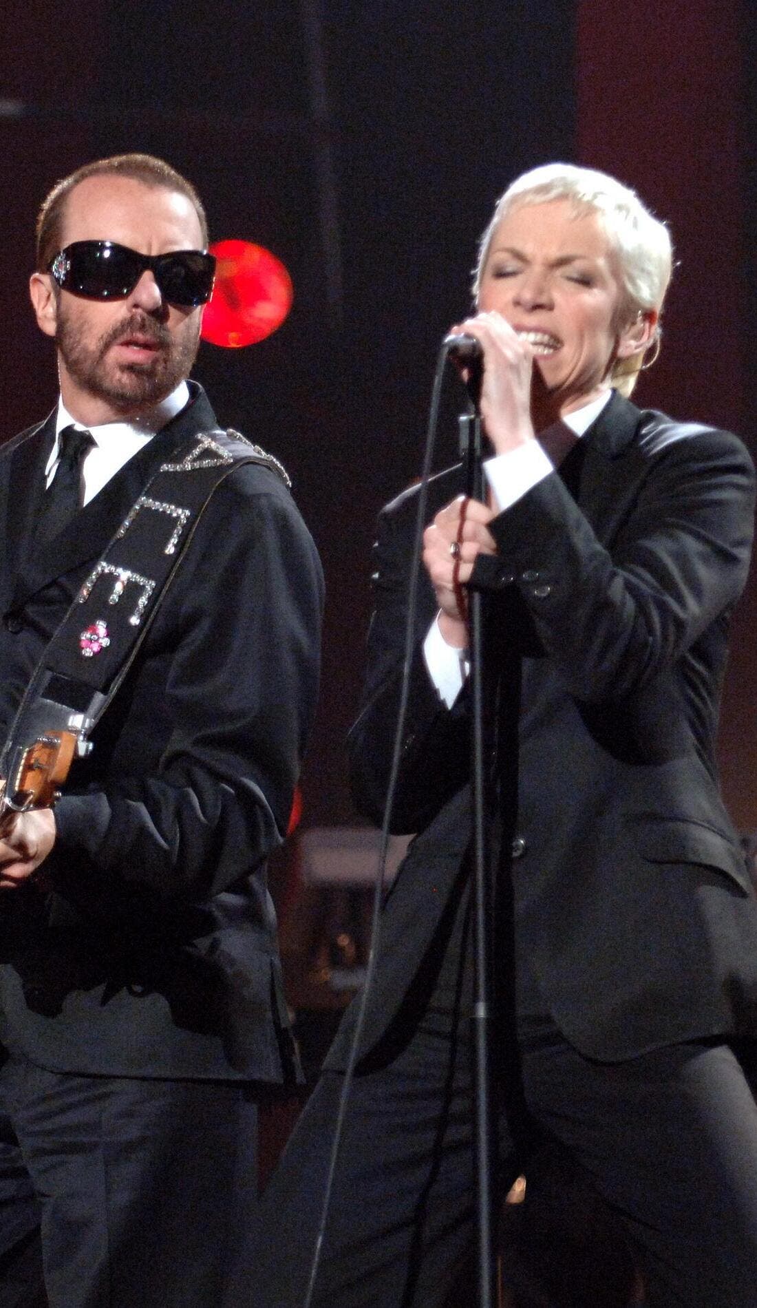 Eurythmics promotional image for upcoming events and ticket sales