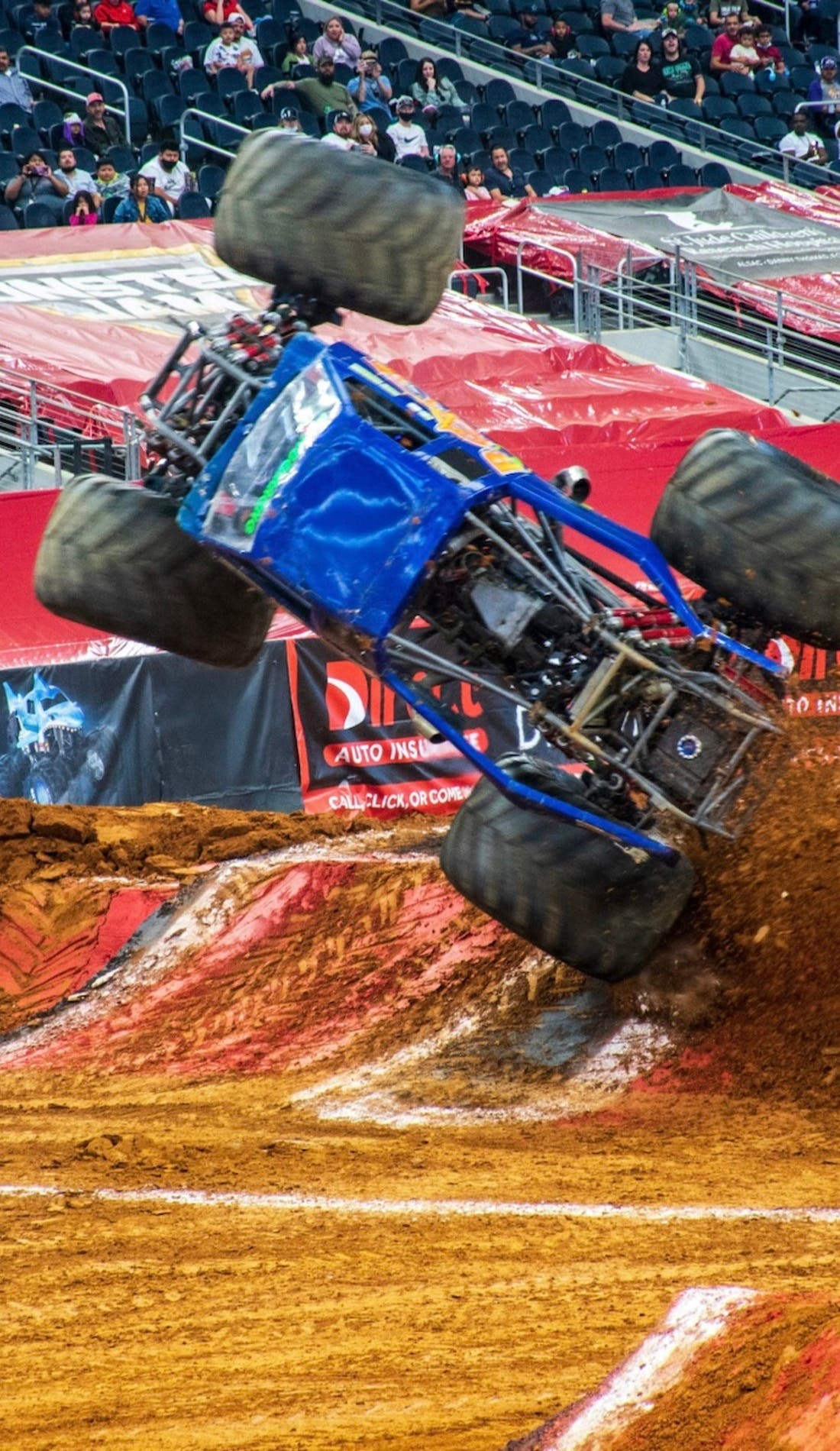 Extreme Monster Truck Nationals promotional image for upcoming events and ticket sales