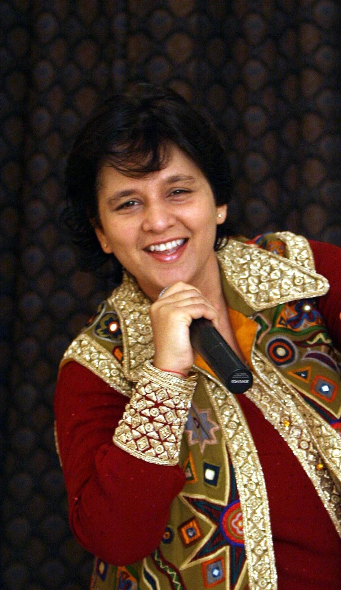 Falguni Pathak promotional image for upcoming events and ticket sales