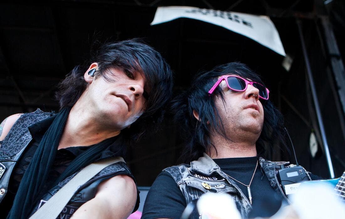 Promotional image for Falling In Reverse with Slaughter to Prevail, Hollywood Undead and Sleep Theory tickets at Ruoff Music Center on Aug 31, 2025