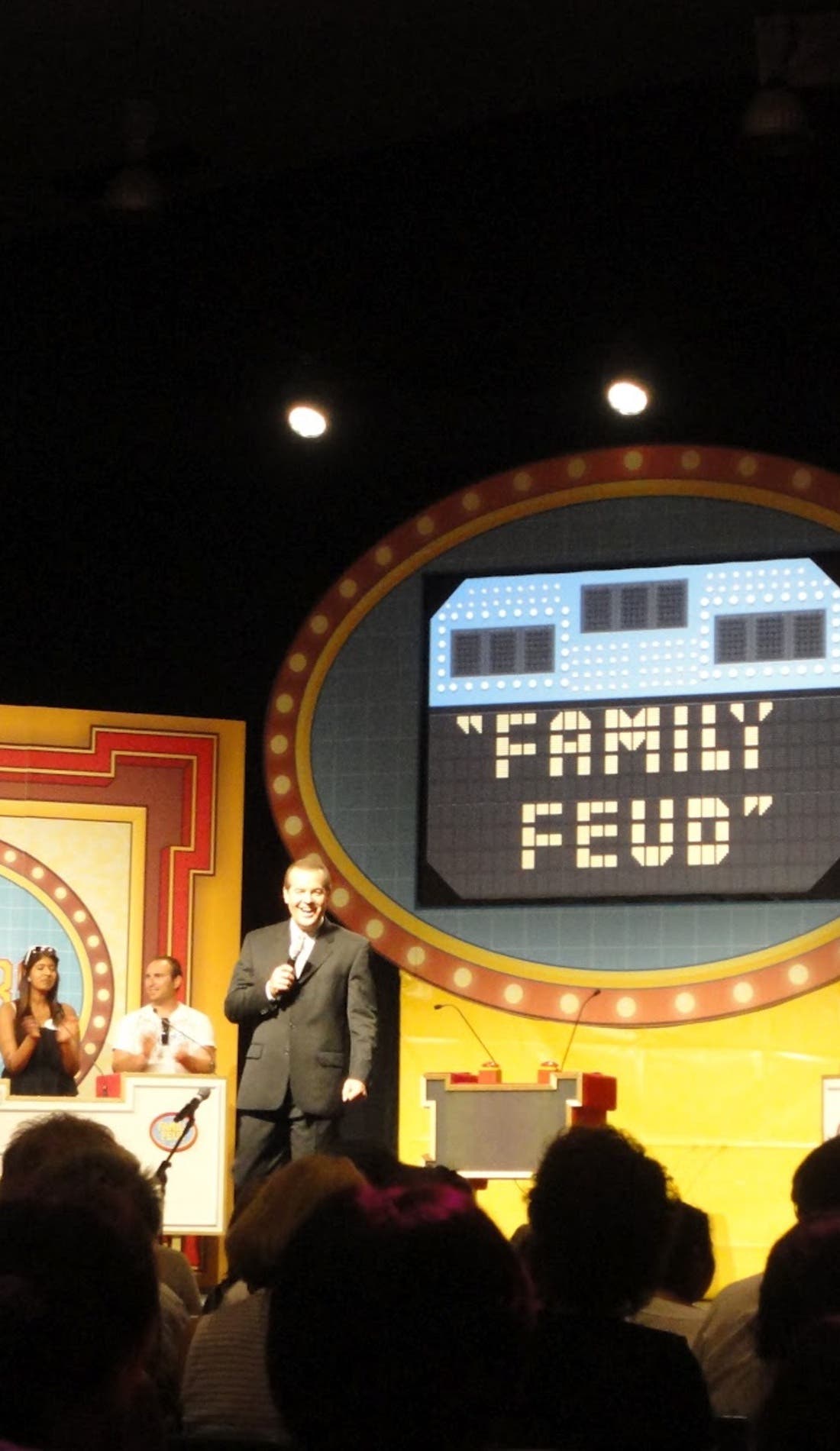 Family Feud Live promotional image for upcoming events and ticket sales in New York