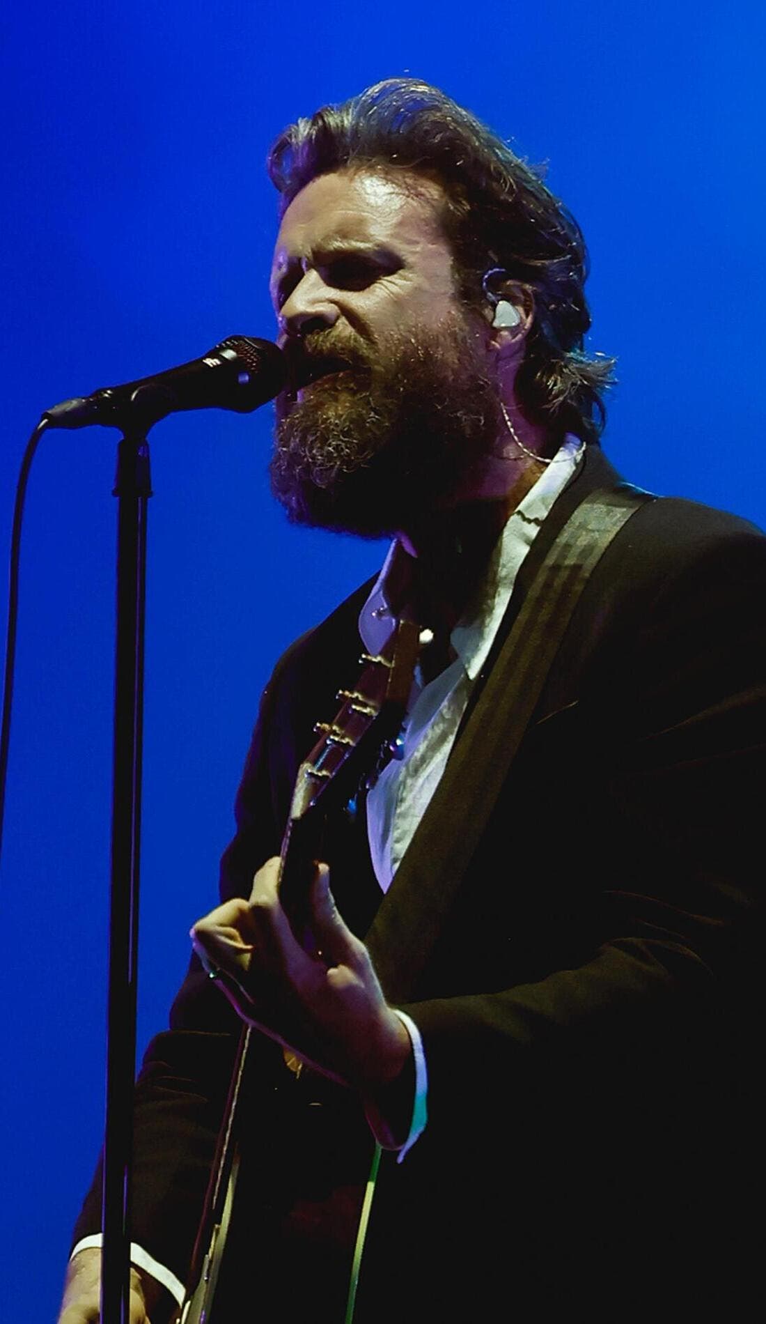 Father John Misty promotional image for upcoming events and ticket sales
