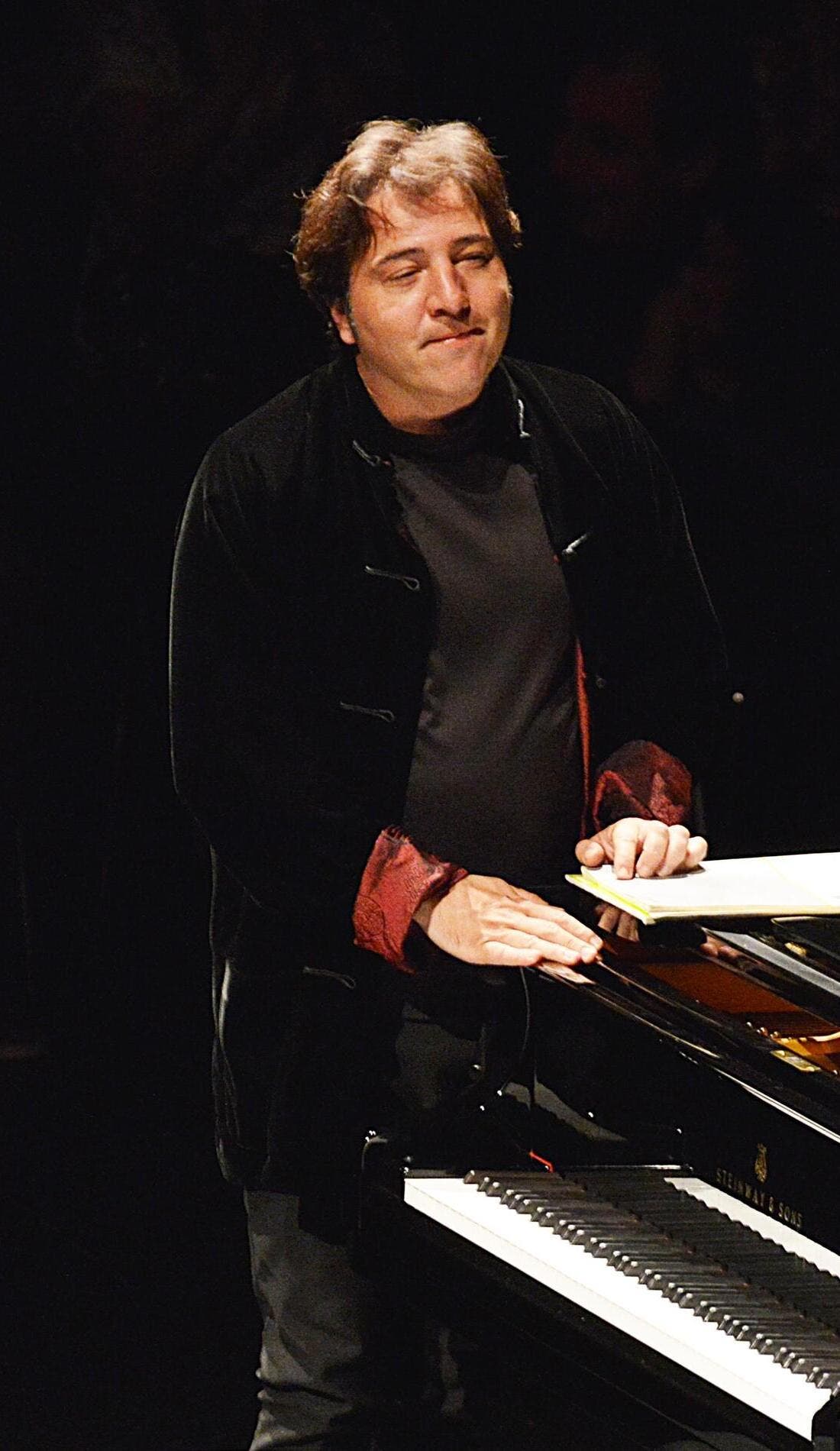 Fazil Say promotional image for upcoming events and ticket sales