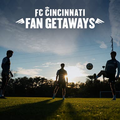 Promotional image of FC Cincinnati Fan Getaway