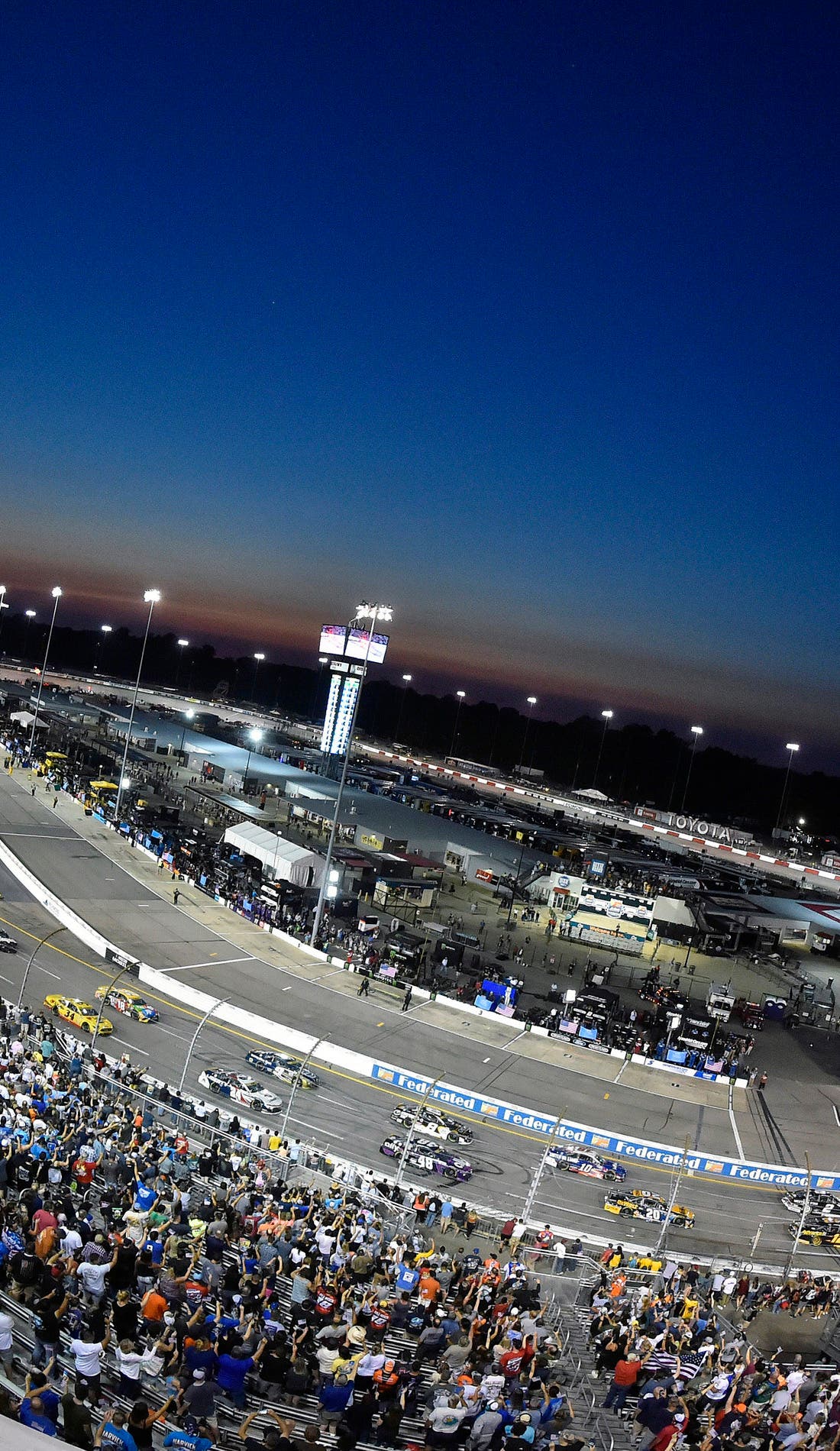 Federated Auto Parts 400 promotional image for upcoming events and ticket sales