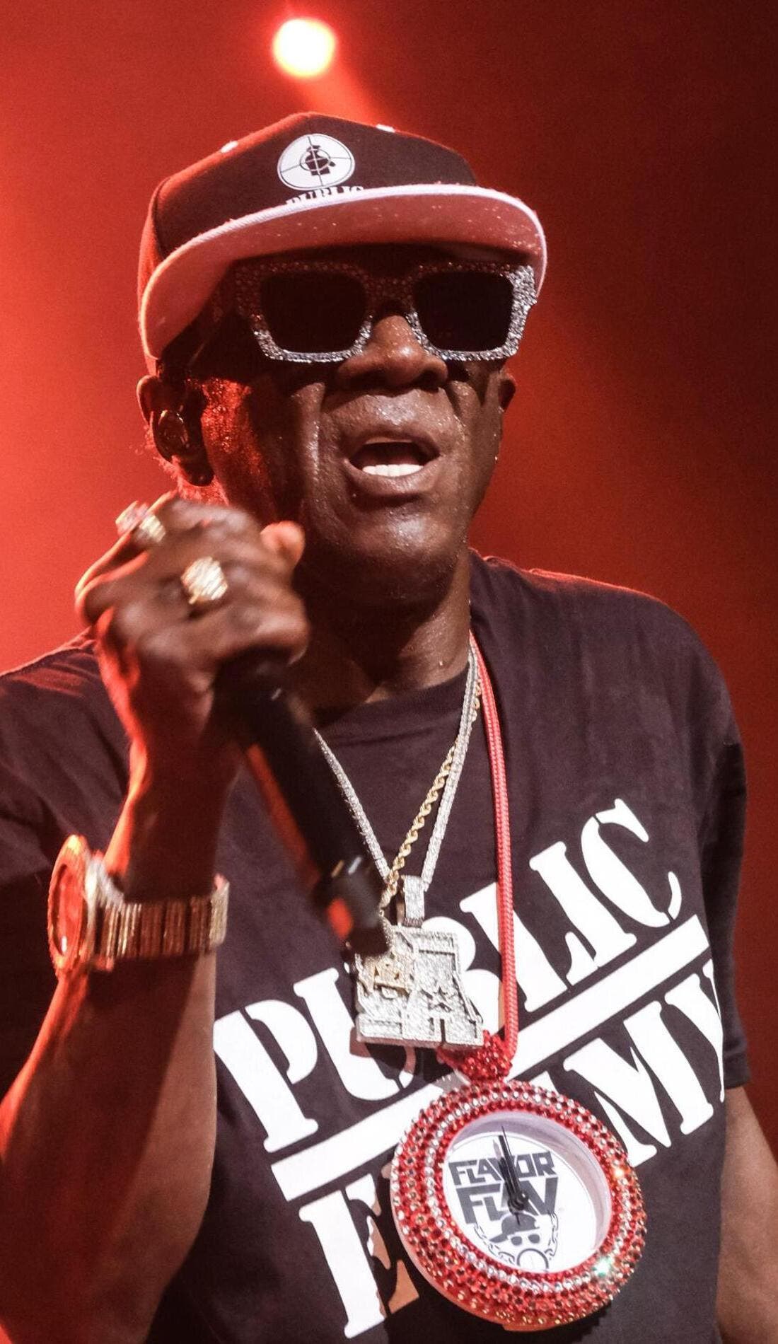 Flavor Flav promotional image for upcoming events and ticket sales