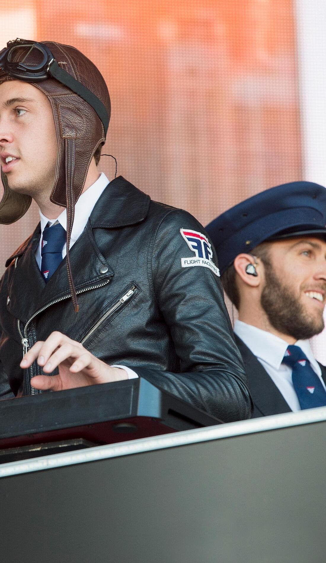 Flight Facilities promotional image for upcoming events and ticket sales