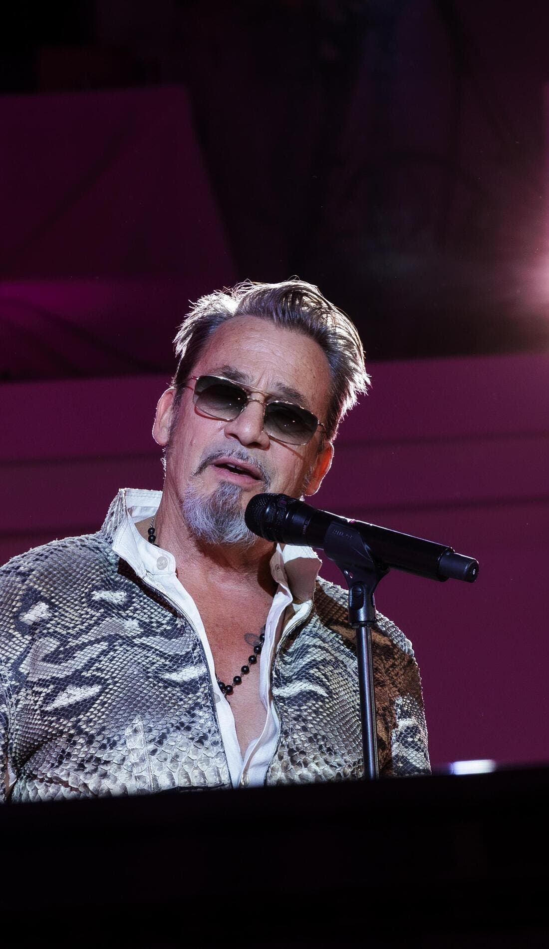 Florent Pagny promotional image for upcoming events and ticket sales