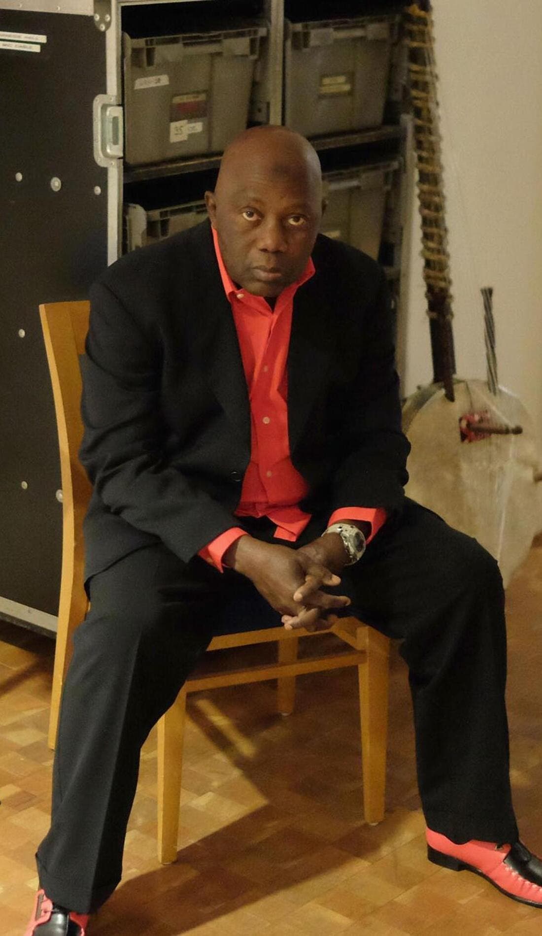 Foday Musa Suso promotional image for upcoming events and ticket sales