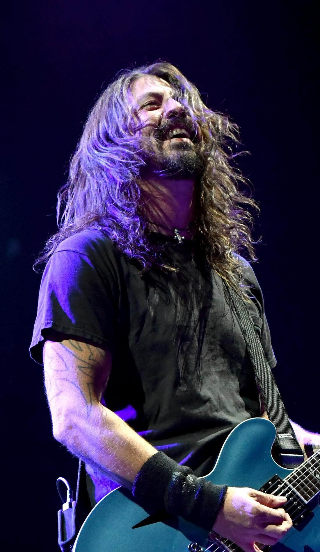 Foo Fighters promotional image for upcoming events and ticket sales in New Orleans