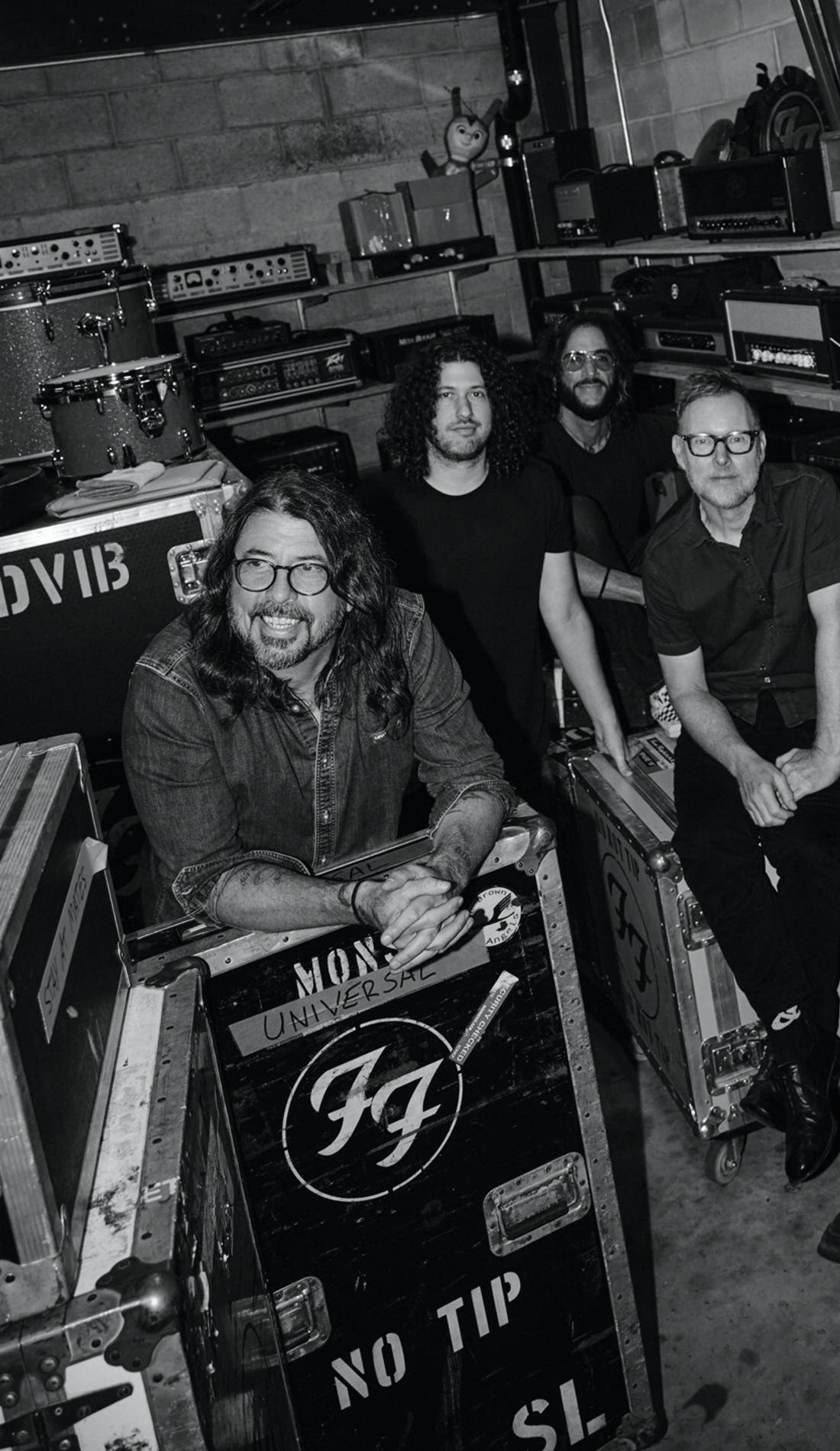 Foo Fighters promotional image for upcoming events and ticket sales