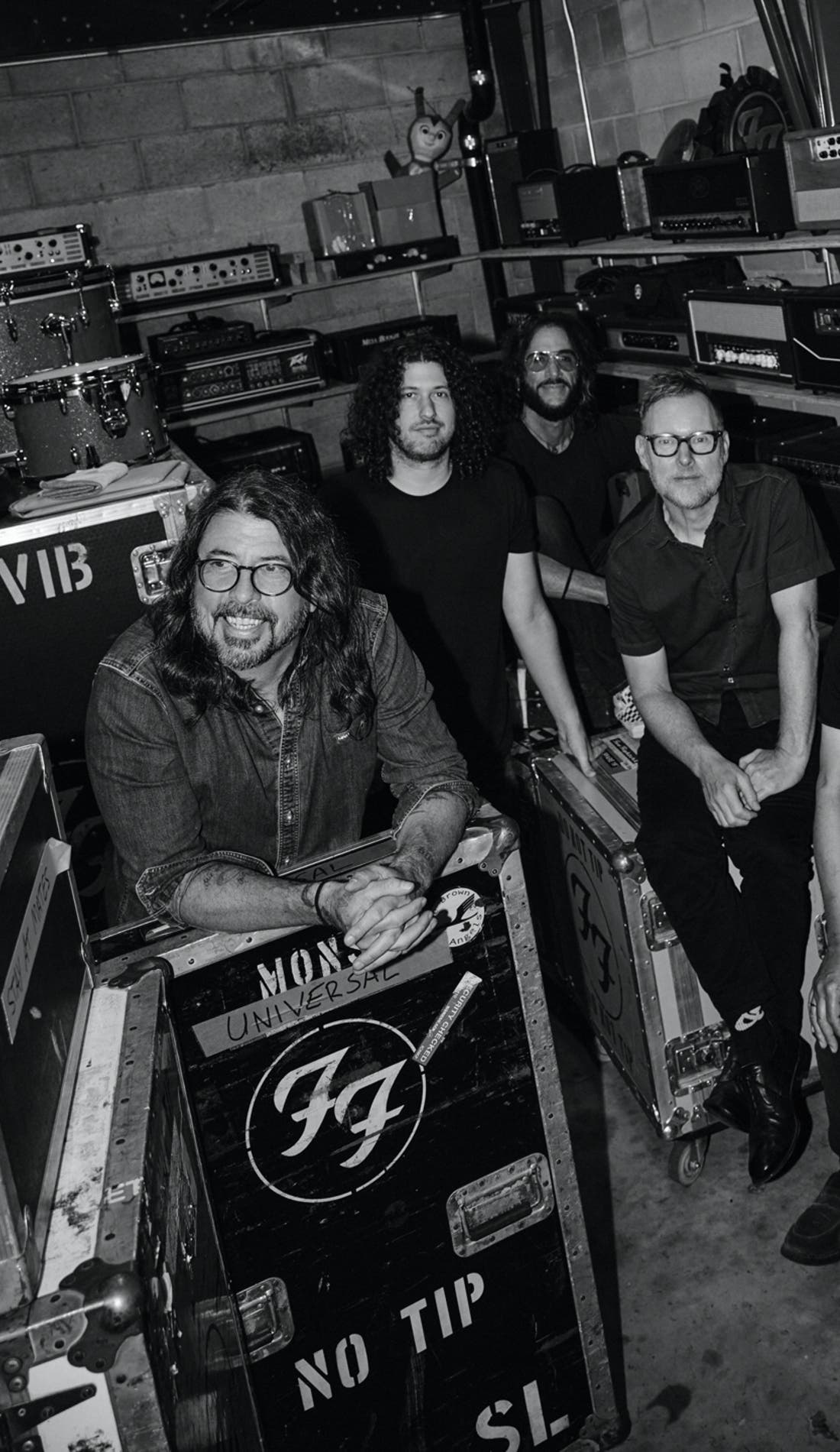 Foo Fighters promotional image for upcoming events and ticket sales