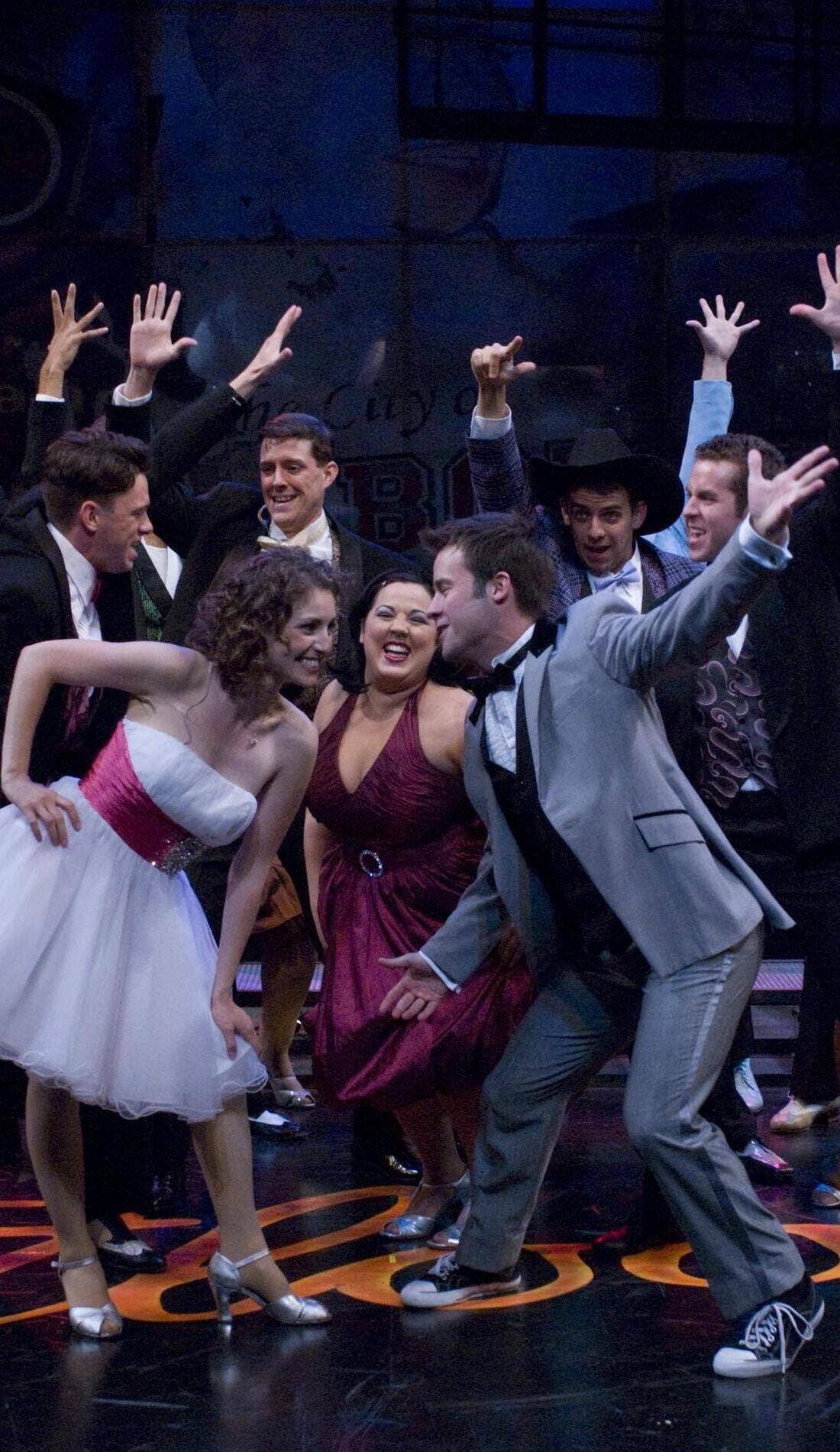 Footloose promotional image for upcoming events and ticket sales in Palm Springs