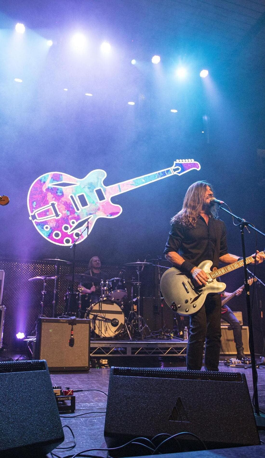 Fooz Fighters promotional image for upcoming events and ticket sales