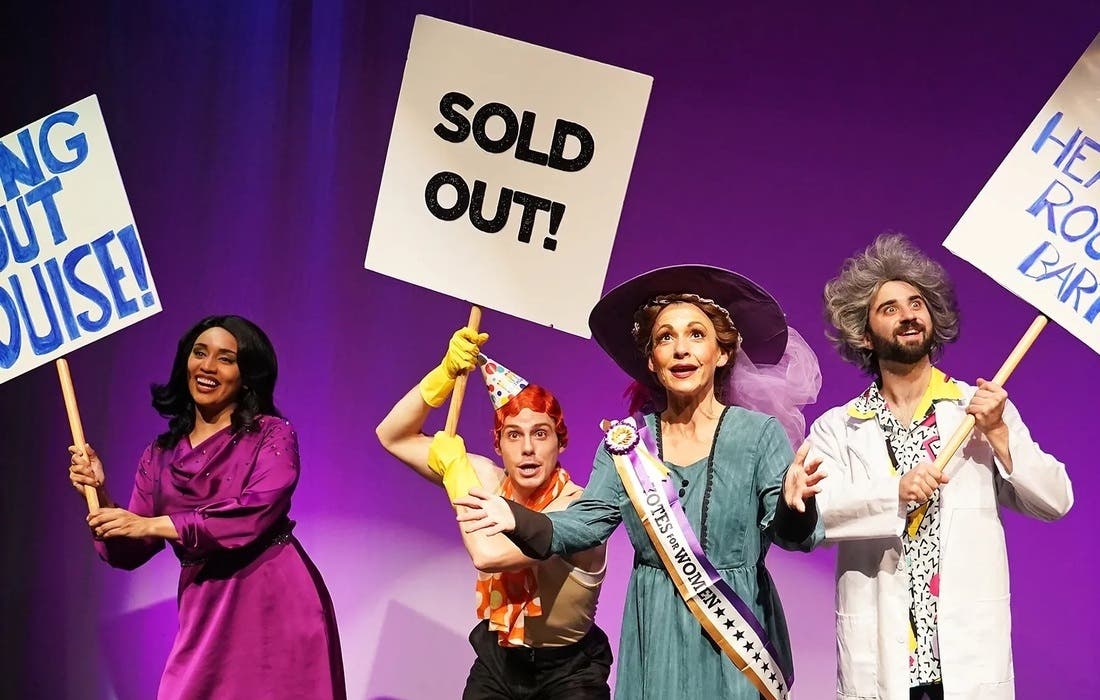 Promotional image for Forbidden Broadway tickets
