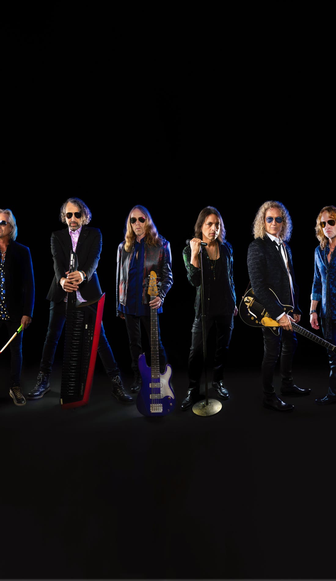 Foreigner promotional image for upcoming events and ticket sales in San Diego