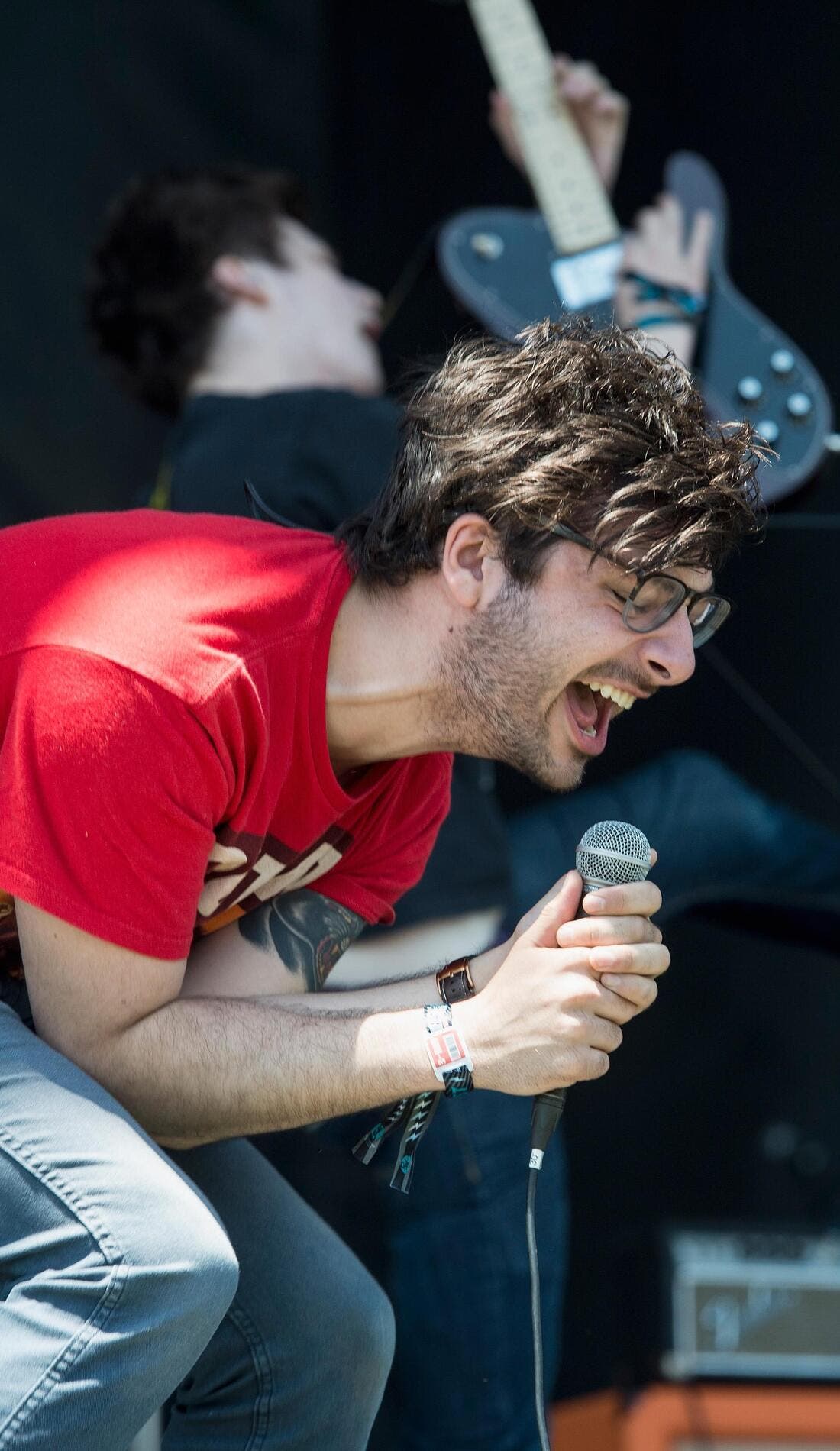Foxing promotional image for upcoming events and ticket sales