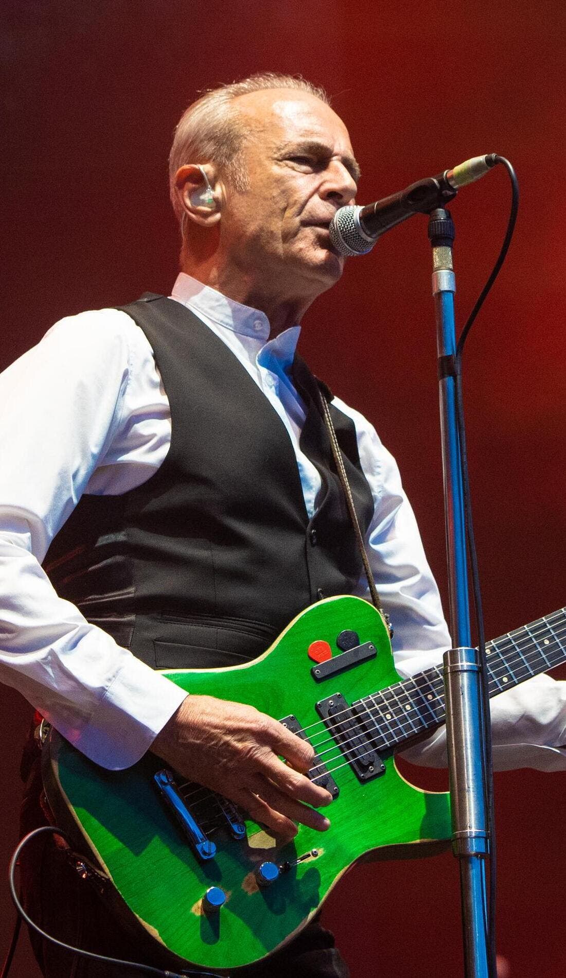 Francis Rossi promotional image for upcoming events and ticket sales