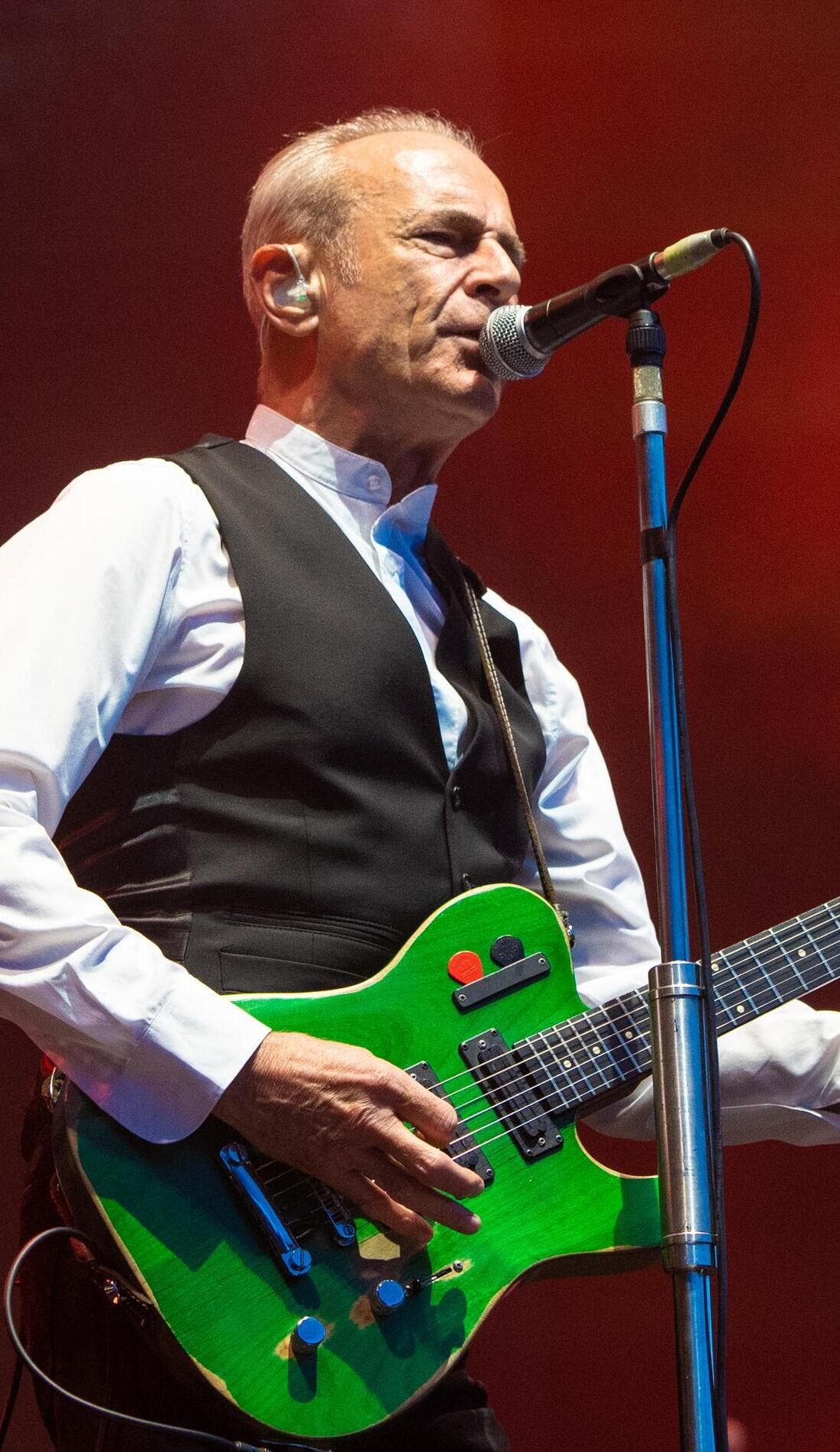 Francis Rossi promotional image for upcoming events and ticket sales