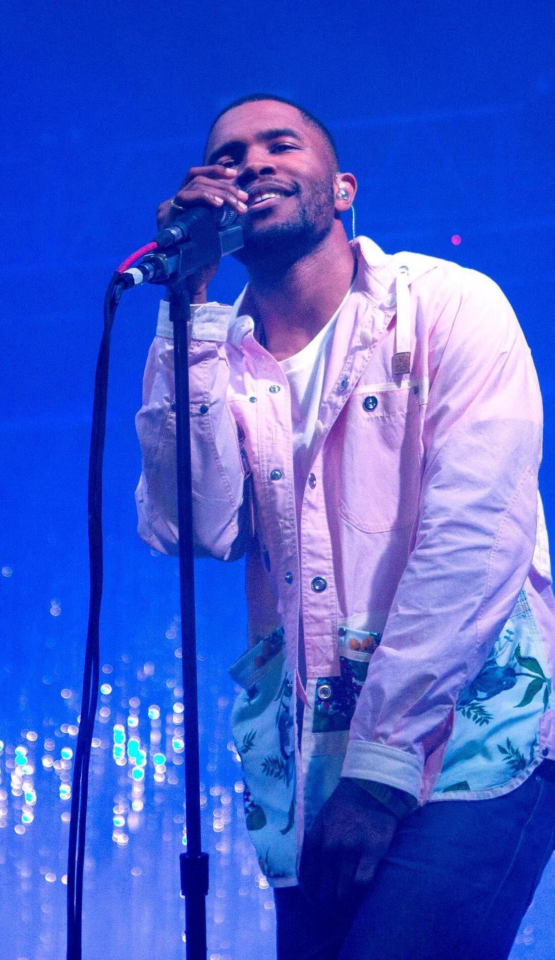Frank Ocean promotional image for upcoming events and ticket sales