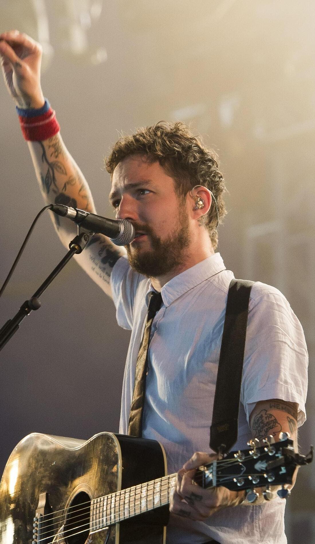 Frank Turner promotional image for upcoming events and ticket sales