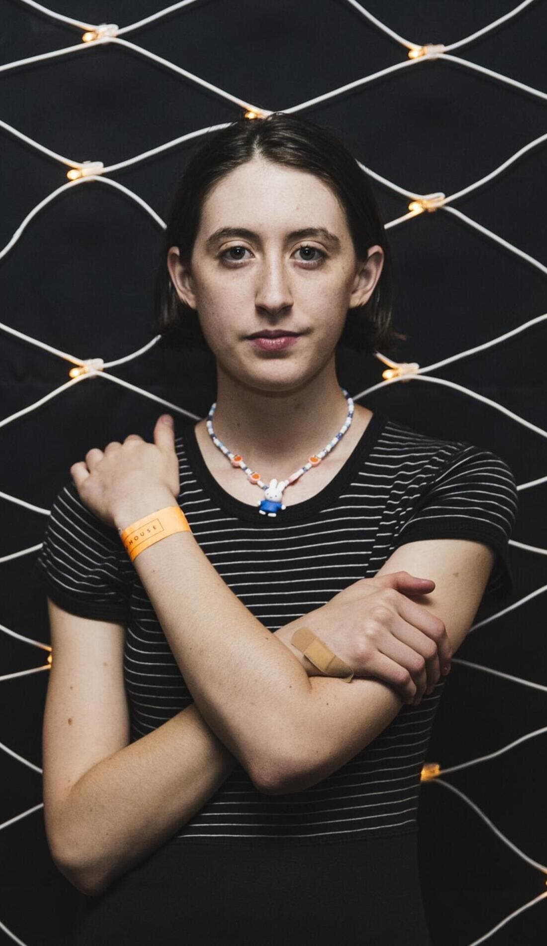 Frankie Cosmos promotional image for upcoming events and ticket sales