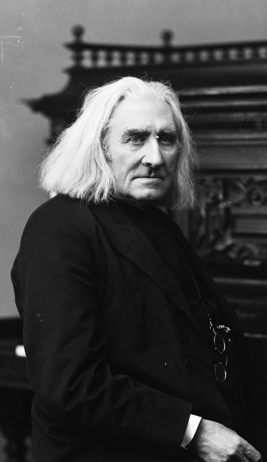 Franz Liszt promotional image for upcoming events and ticket sales