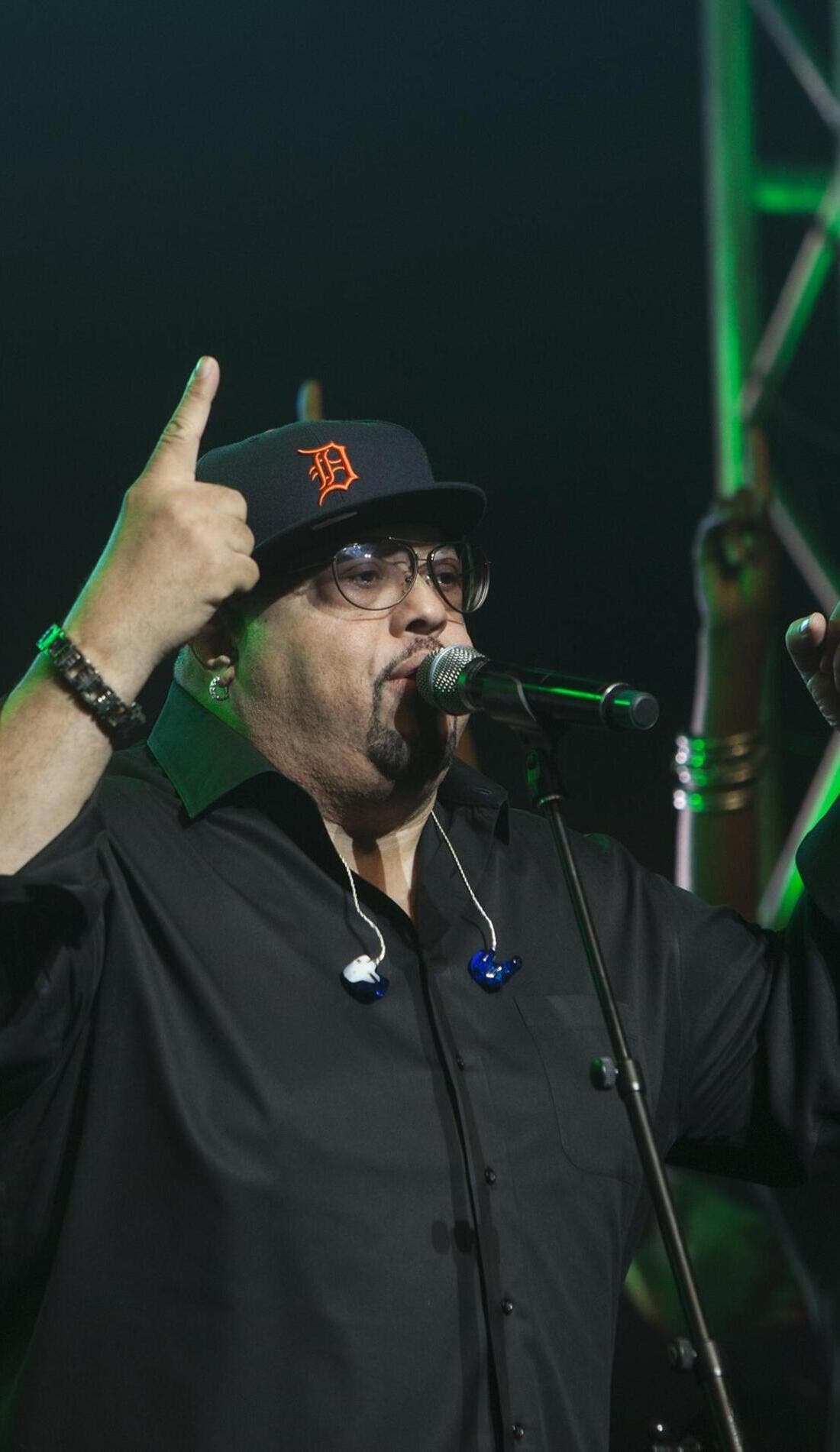 Fred Hammond promotional image for upcoming events and ticket sales