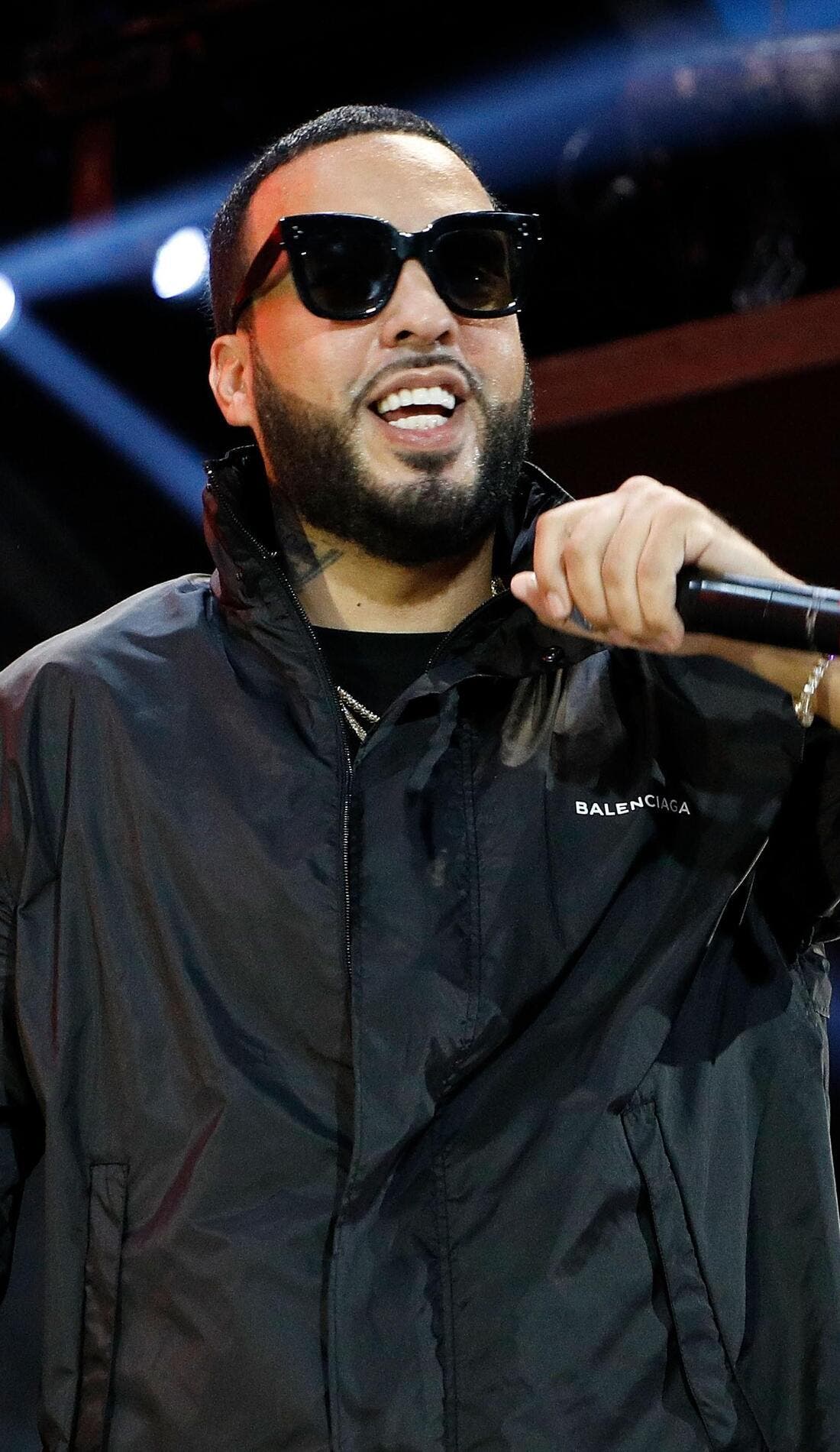 French Montana promotional image for upcoming events and ticket sales