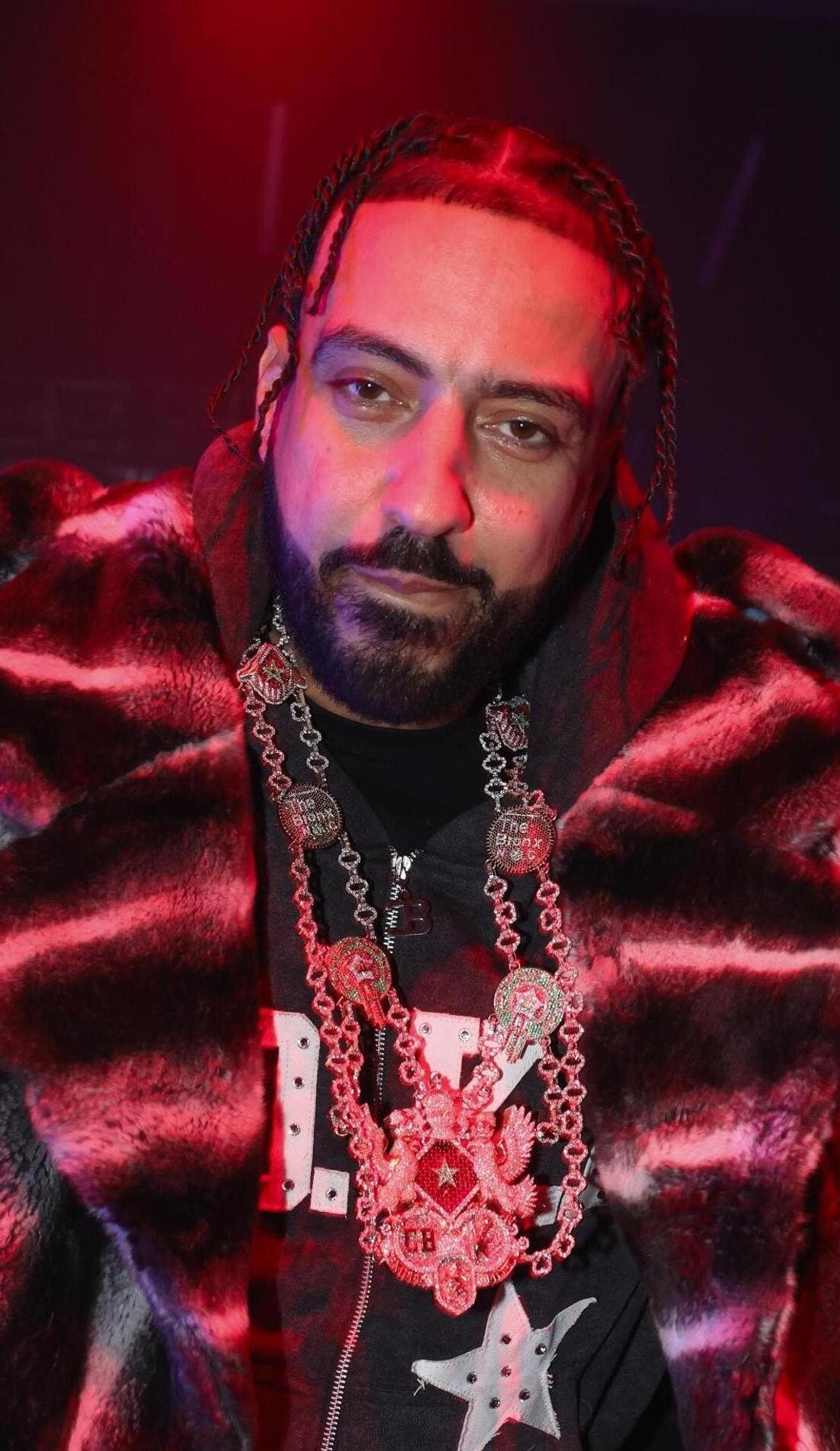 French Montana promotional image for upcoming events and ticket sales