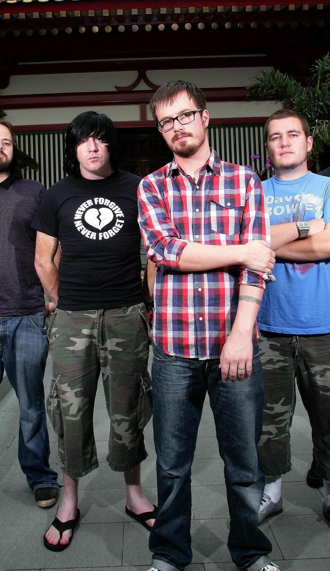 Funeral for a Friend promotional image for upcoming events and ticket sales