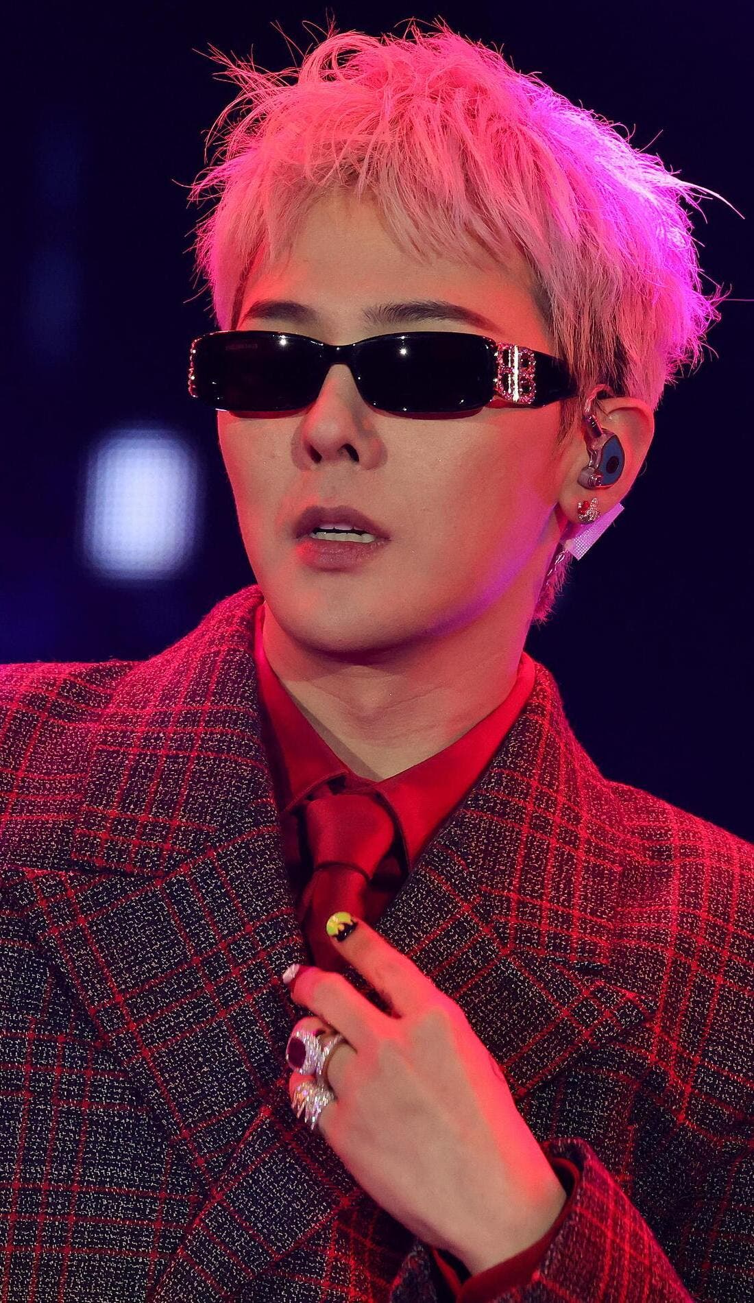 G-Dragon promotional image for upcoming events and ticket sales