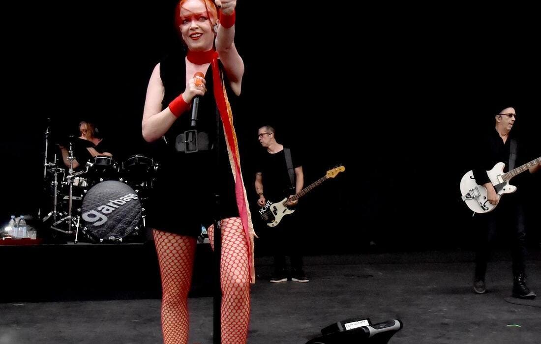 Promotional image for Garbage tickets at Pompano Beach Amphitheater on Sep 5, 2025