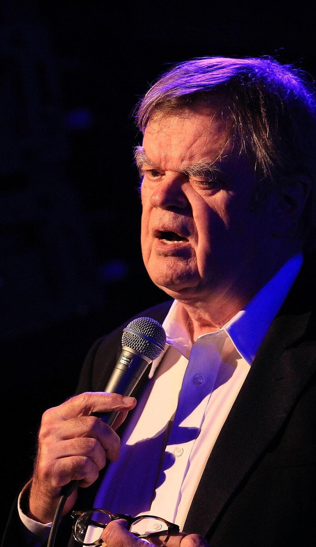 Garrison Keillor promotional image for upcoming events and ticket sales