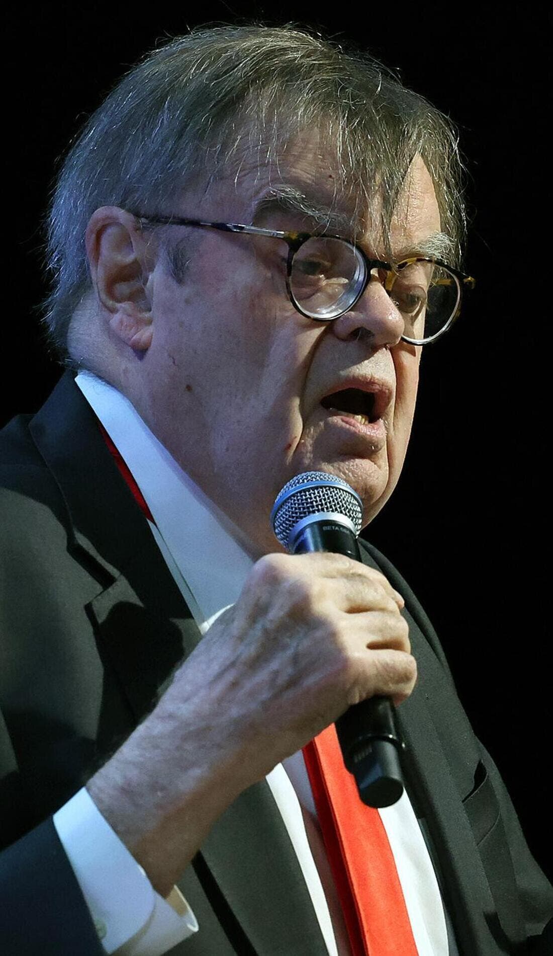 Garrison Keillor promotional image for upcoming events and ticket sales in New York