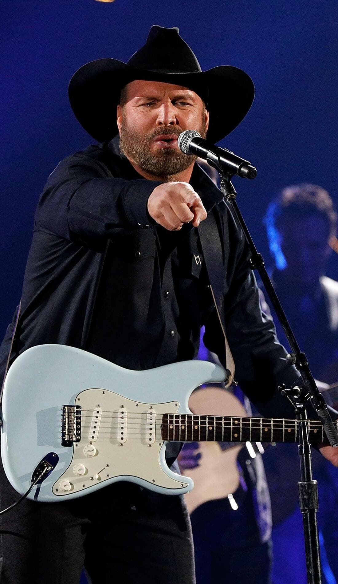 Garth Brooks promotional image for upcoming events and ticket sales