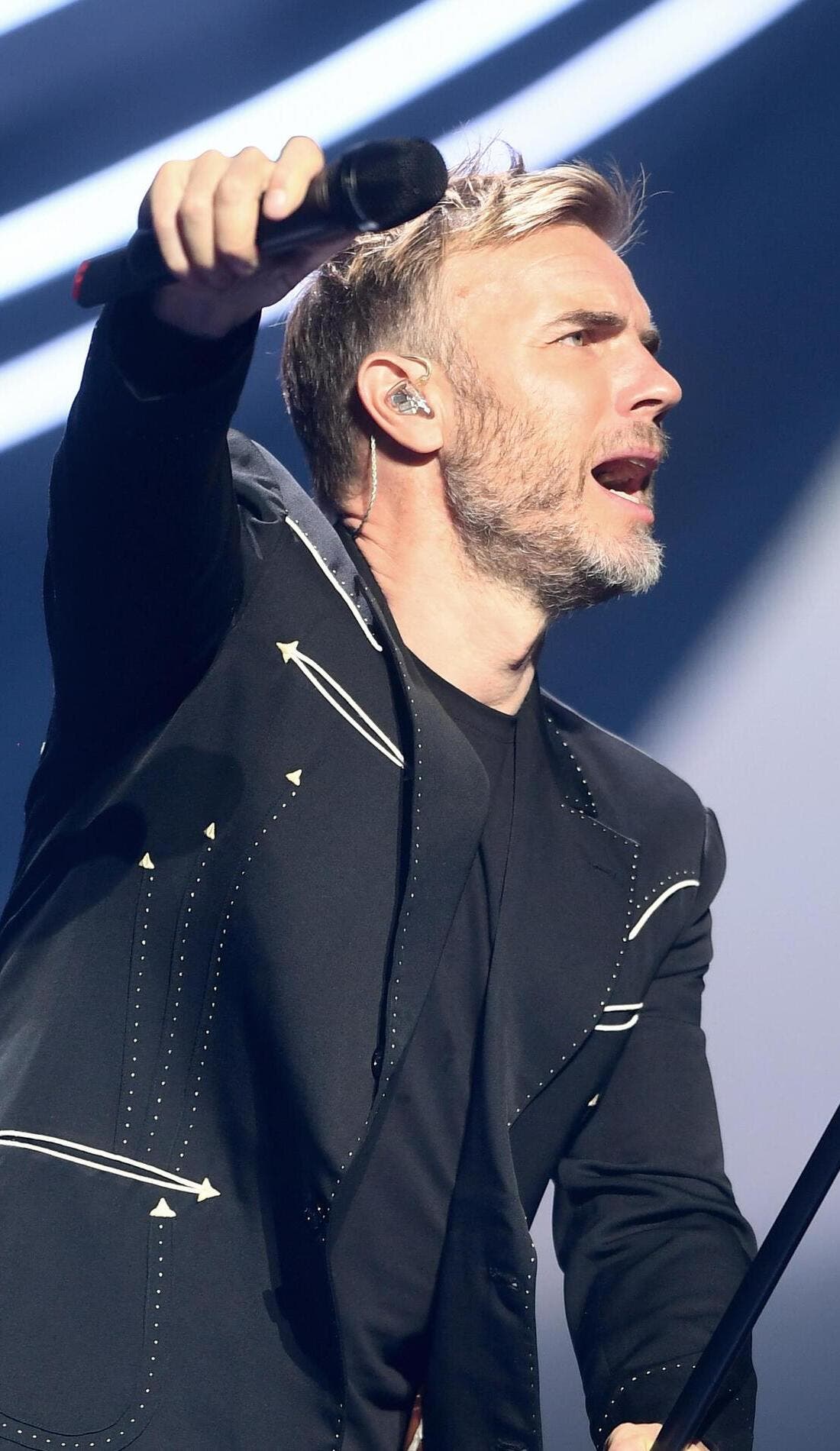 Gary Barlow promotional image for upcoming events and ticket sales
