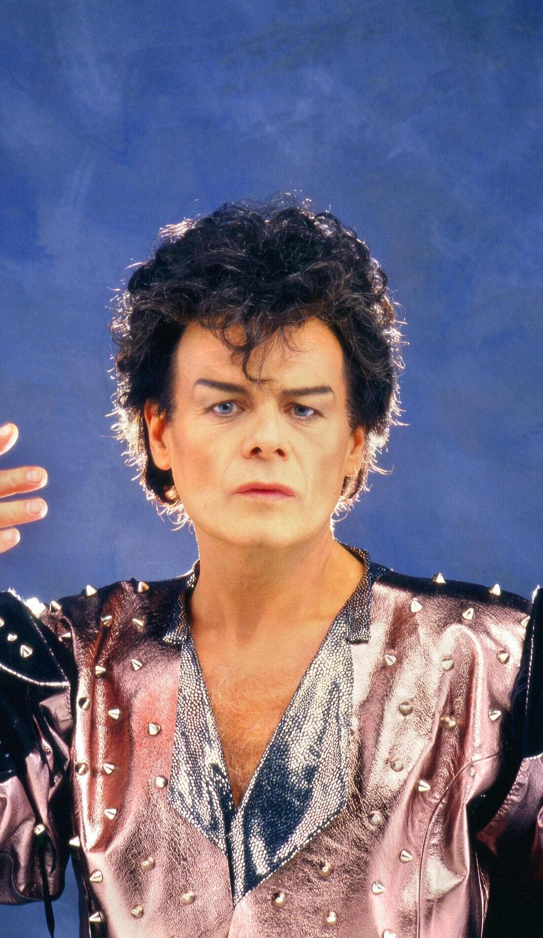 Gary Glitter promotional image for upcoming events and ticket sales
