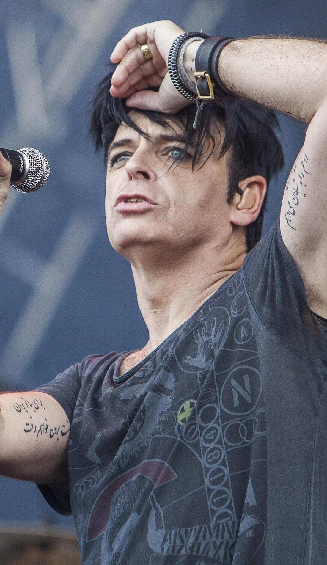 Gary Numan promotional image for upcoming events and ticket sales