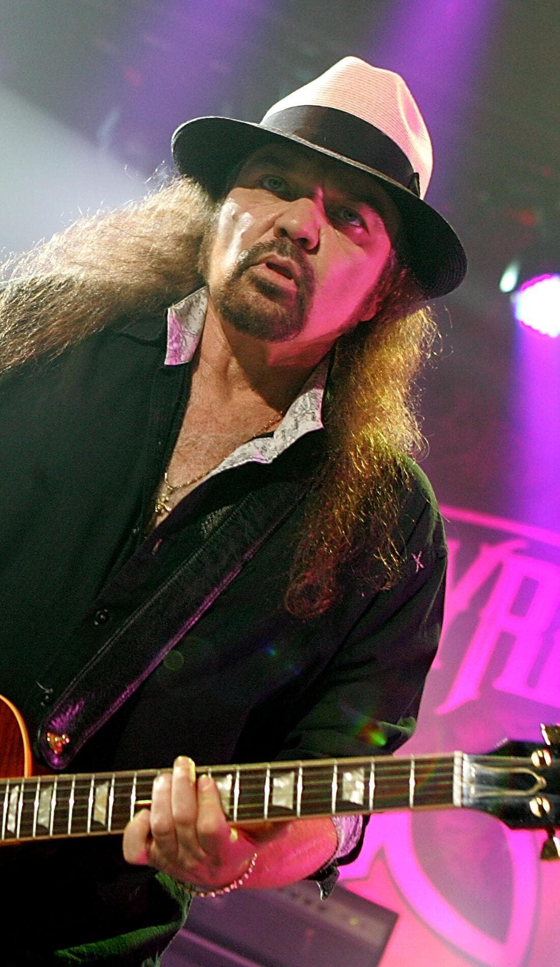 Gary Rossington promotional image for upcoming events and ticket sales