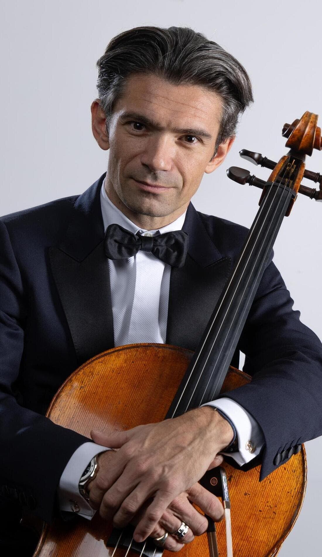 Gautier Capucon promotional image for upcoming events and ticket sales